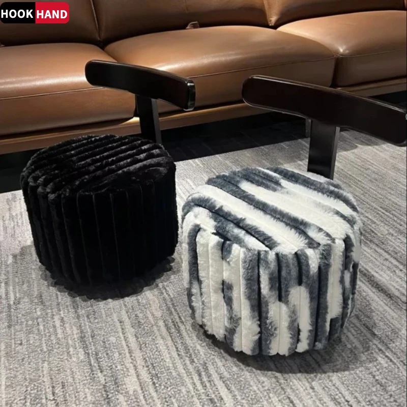 实木凳子靠背可旋转家用小凳子矮凳小椅子儿童小板凳客厅舒沙发凳