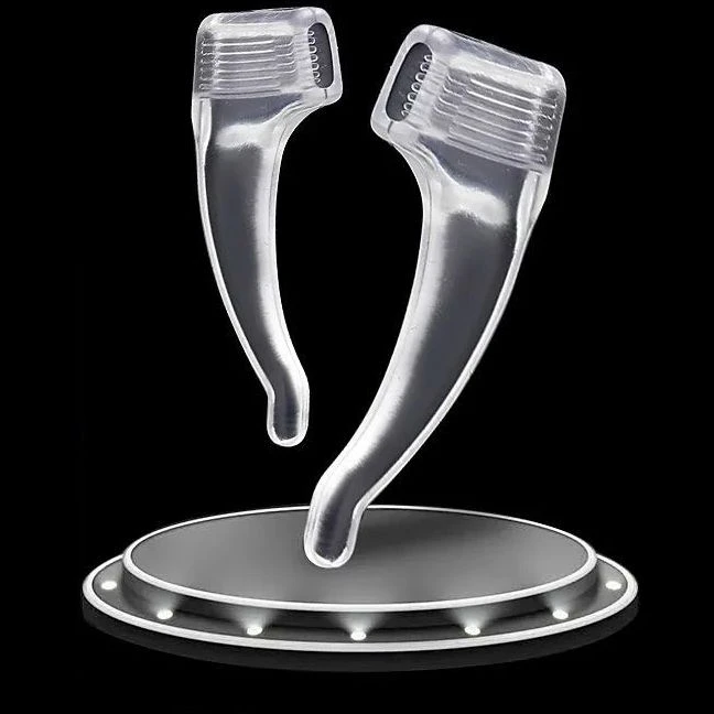 眼镜防滑套耳勾硅胶耳托防掉防脱落神器眼睛镜腿挂钩耳后固定配件