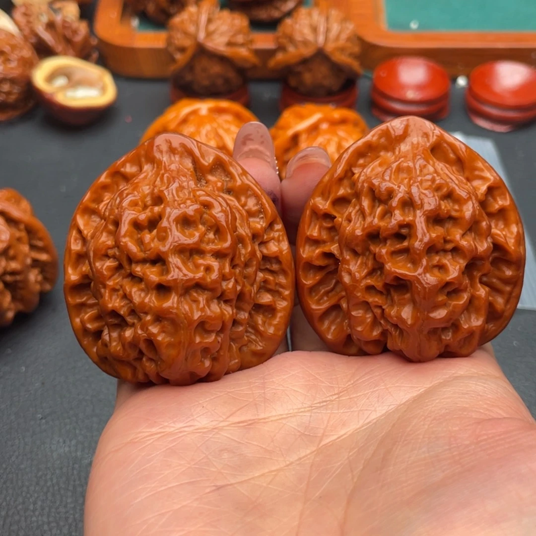 文玩核桃把件官帽