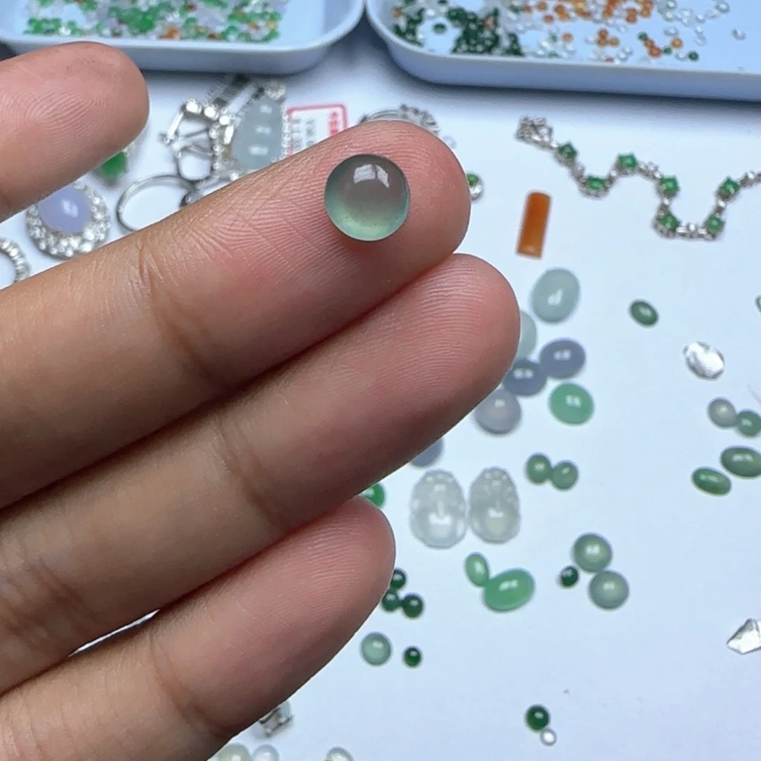 翡翠戒指未镶嵌缅甸天然翡翠