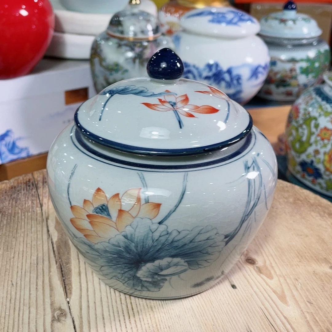 【闪购商品】罐陶瓷茶叶罐密封罐