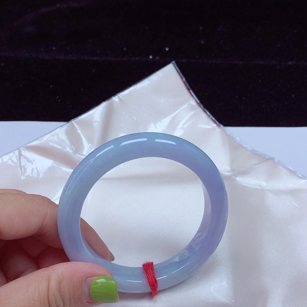 翡翠未镶嵌手镯圈口54