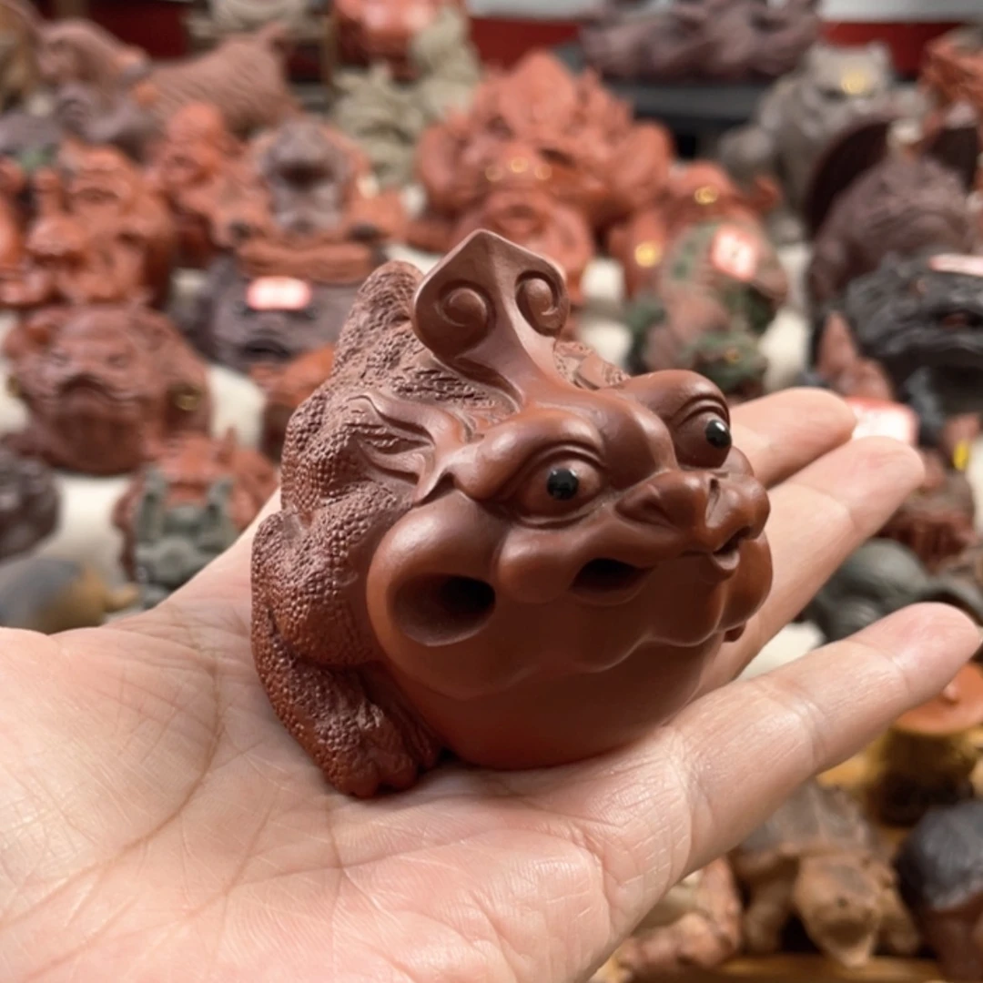 【闪购商品】紫砂茶宠紫砂金蟾