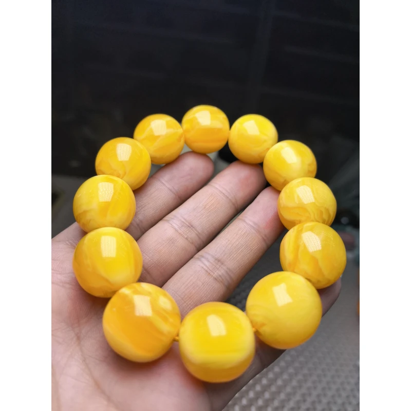A029 20mm黄色手串(多样性发其一)