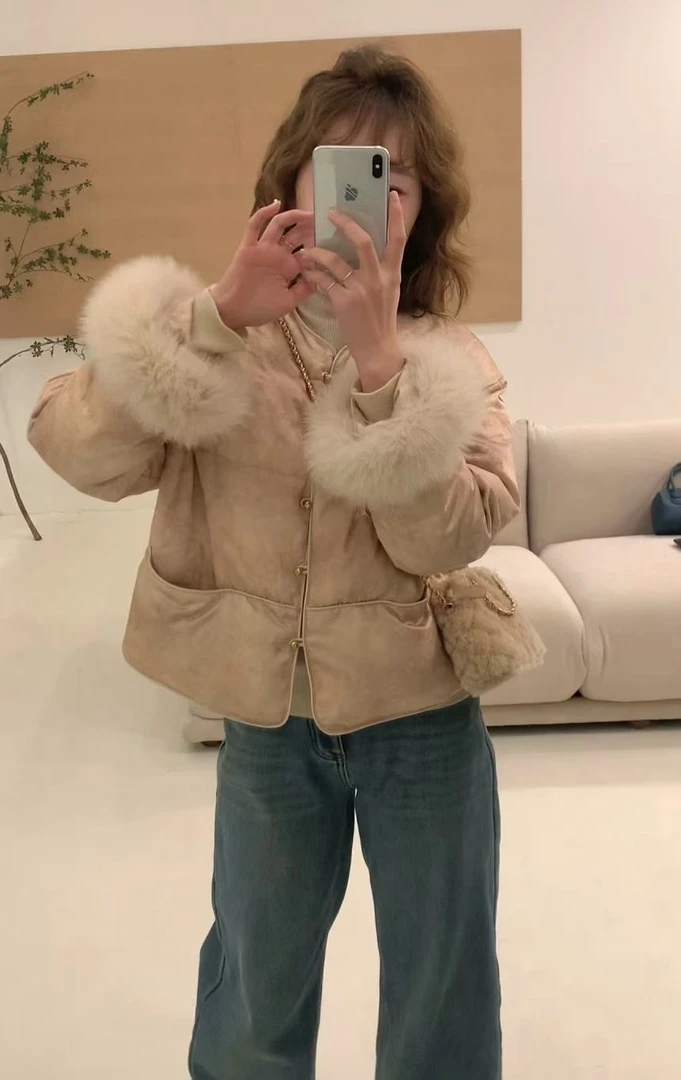 甜甜【日照金山】春节战袍~保暖羽绒服 你可以永远相信新中式8088