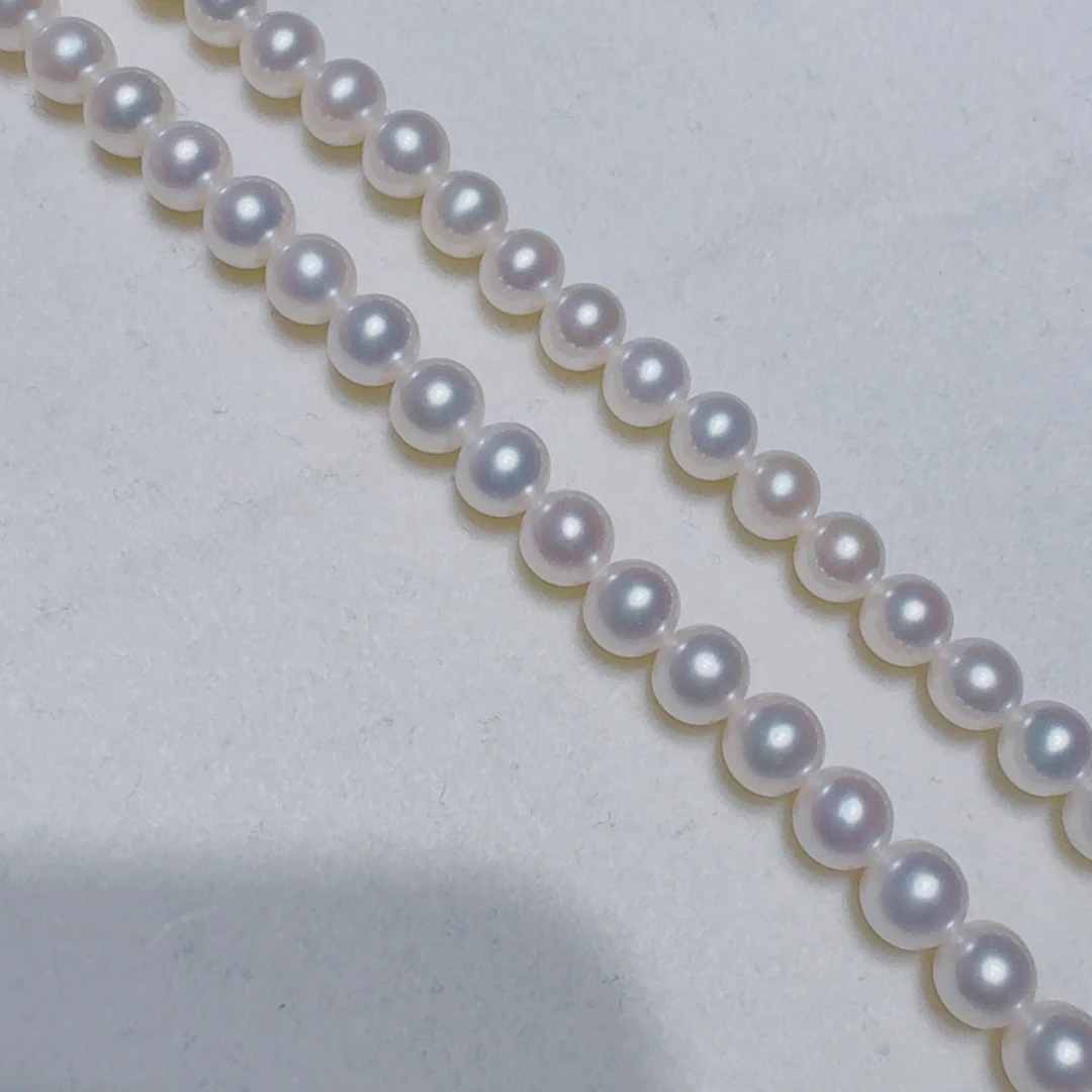 淡水珍珠颈饰银S925镶嵌