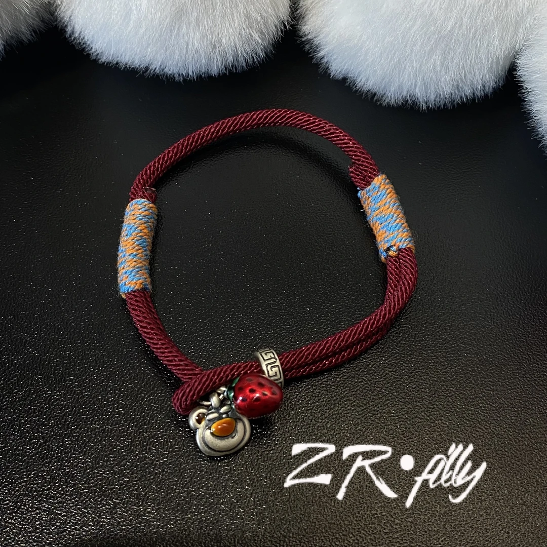 925银布艺手链 时尚个性手链920