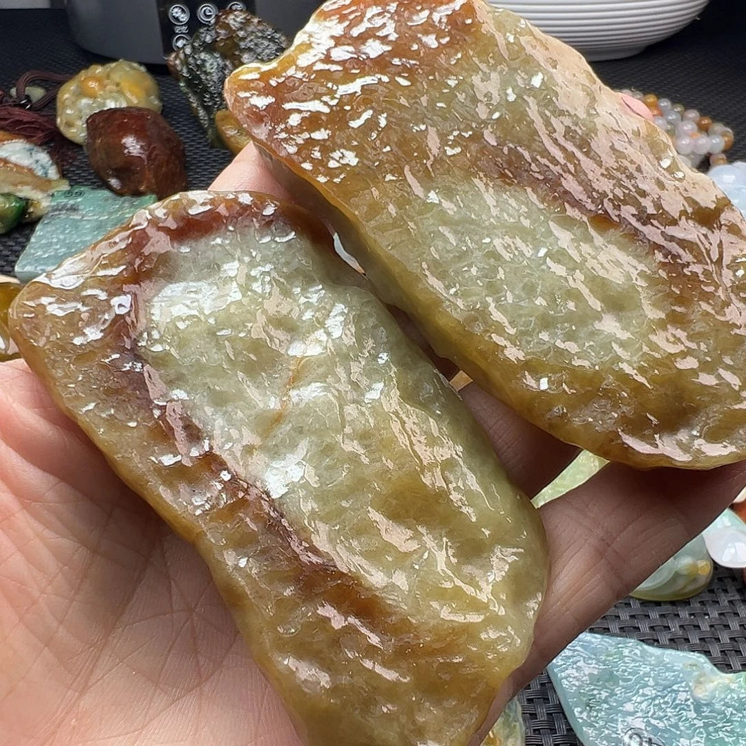 翡翠裸石缅甸翡翠