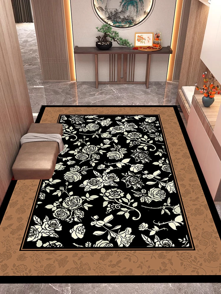 X174-U【100*160cm】硅藻泥高级入户门地垫门垫门口地毯玄关防滑