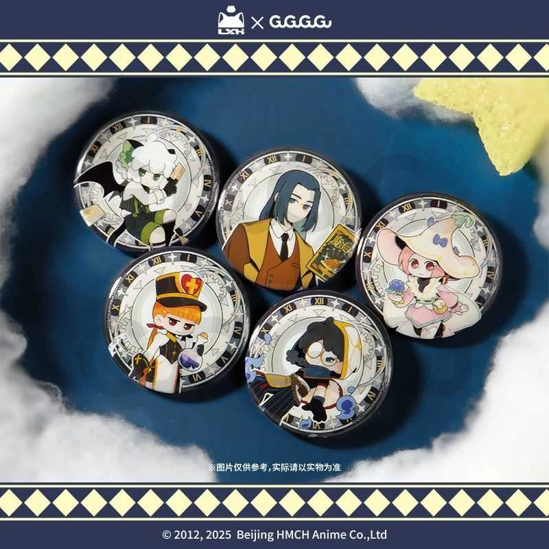 罗小黑星律回响系列马口铁徽章盲盒