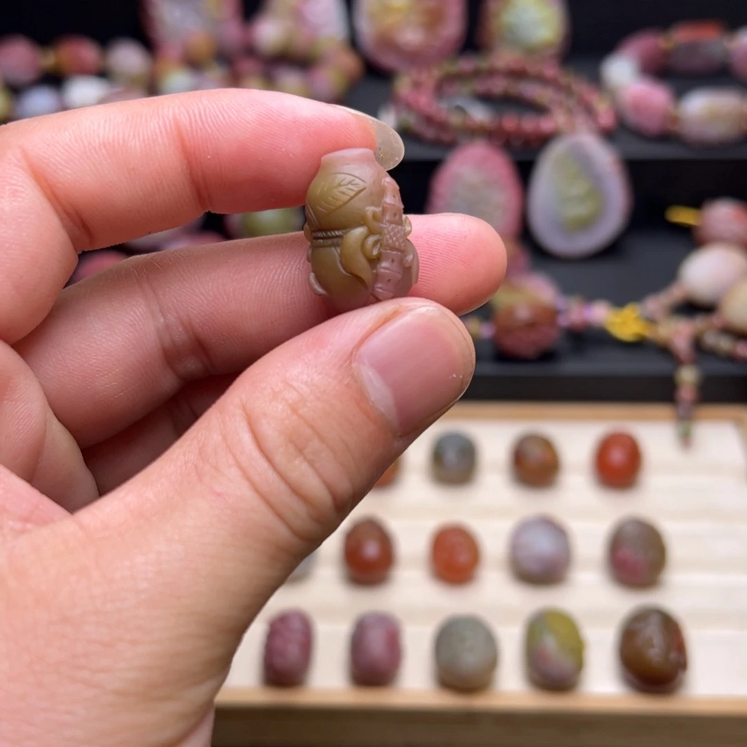 玛瑙/玉髓配饰未镶嵌乐***9