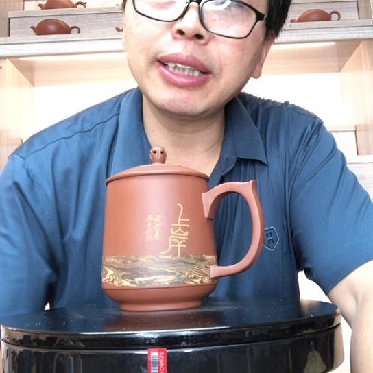 茶杯紫泥上岸容量500