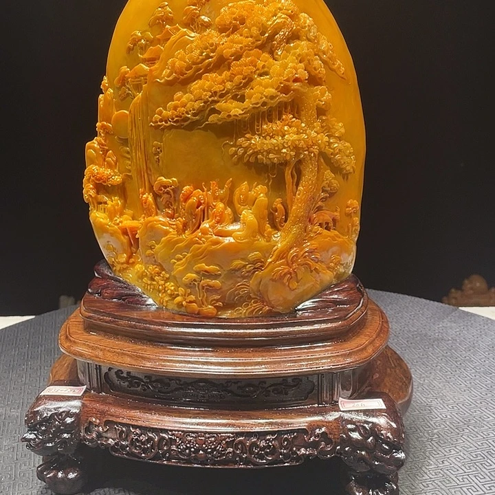 老***牛寿山石山水画欣赏