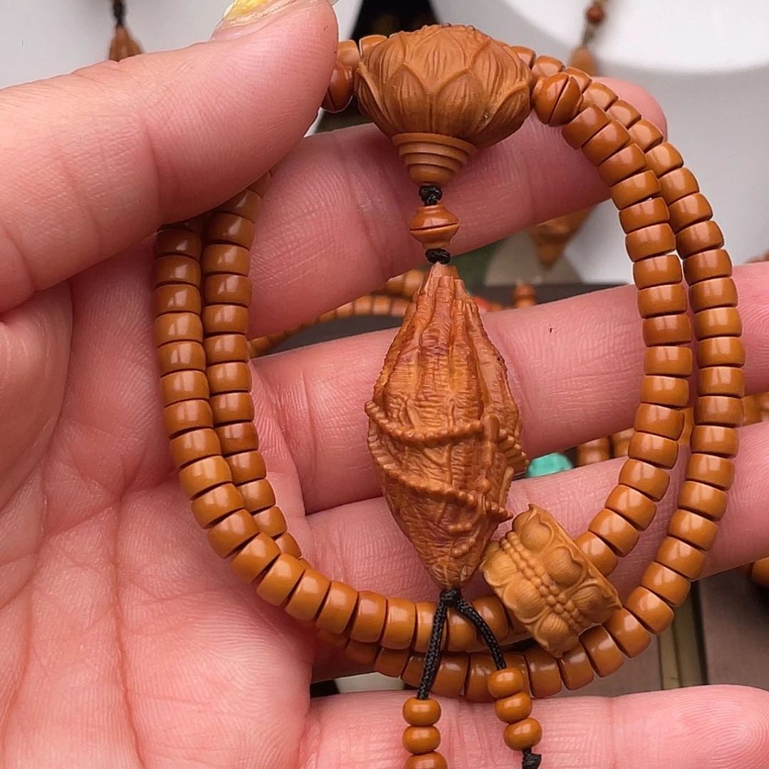 橄榄核手串/手链橄榄核核尖108