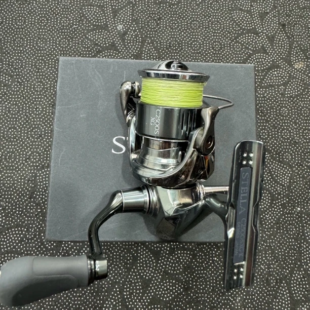 90#路亚纺车轮，斯泰拉c2500sxg轻微擦痕极微齿感书盒齐全无轮包