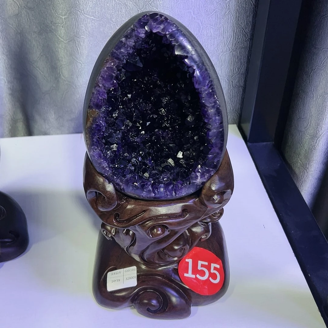 旋***律紫晶大型摆件（非配饰）未镶嵌涵