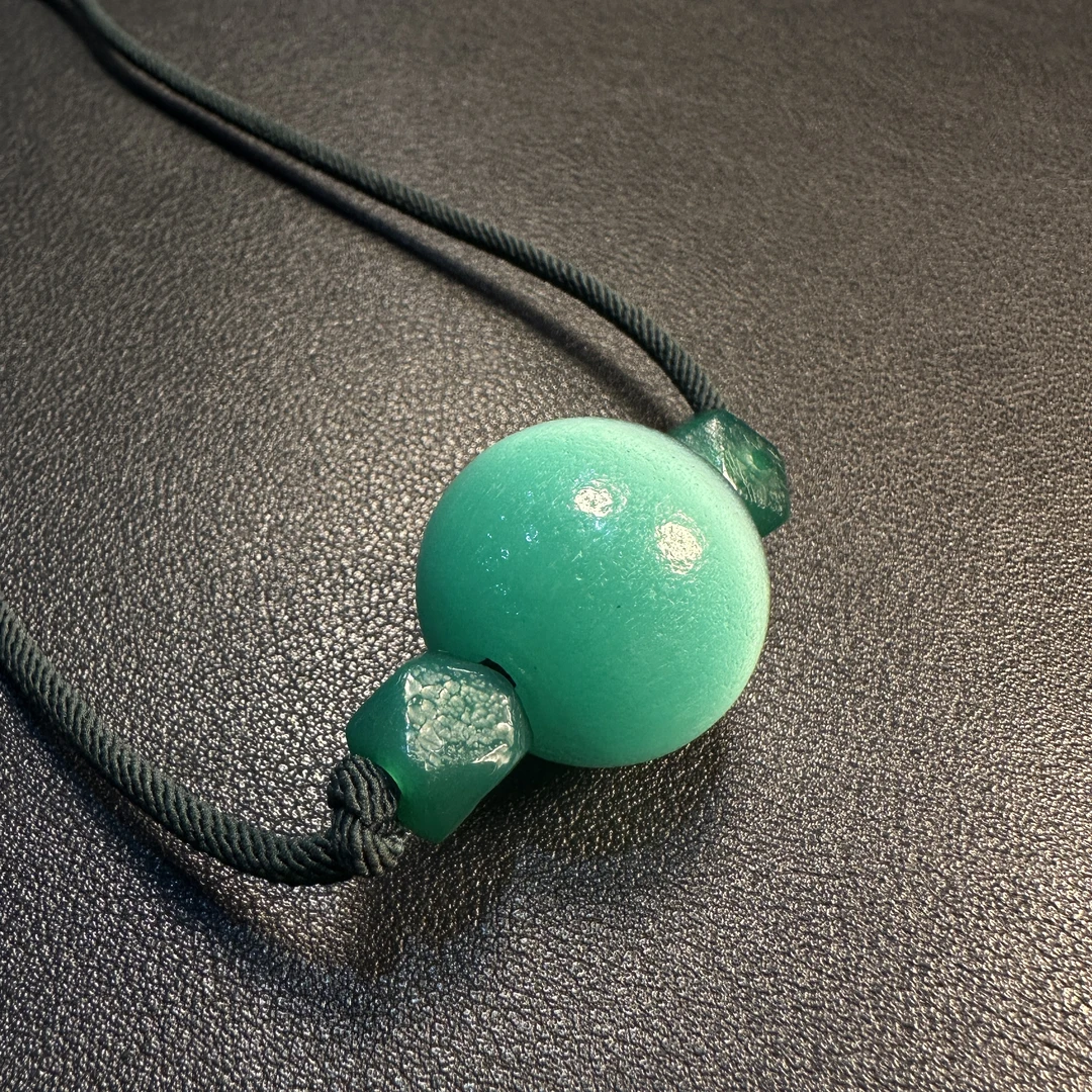 19世纪绿琉璃单 珠333-797