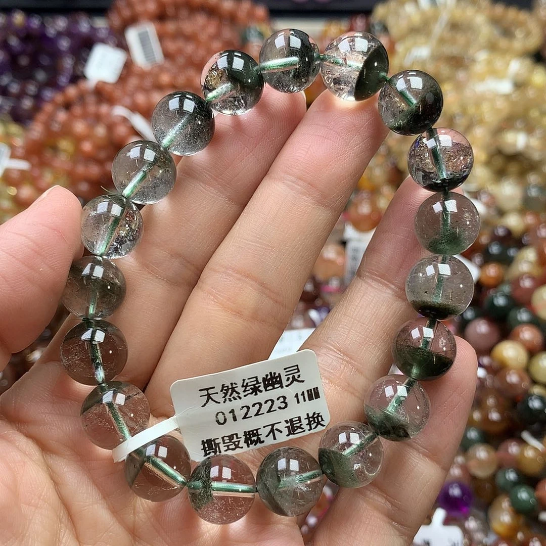 未镶嵌水晶手链，，，