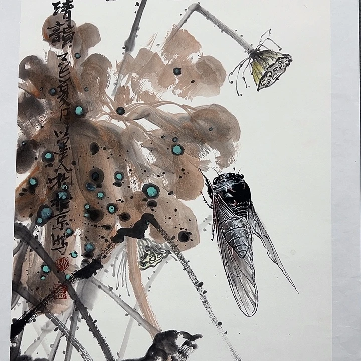 国画书画作品多次