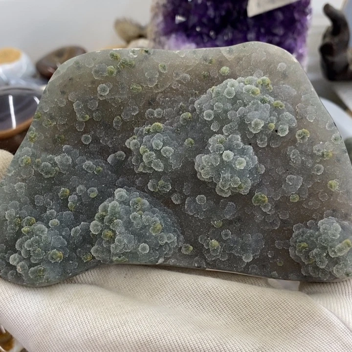 紫晶珠宝半成品未镶嵌