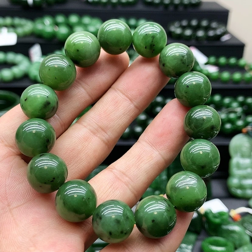 【闪购商品】和田玉（碧玉）手链未镶嵌