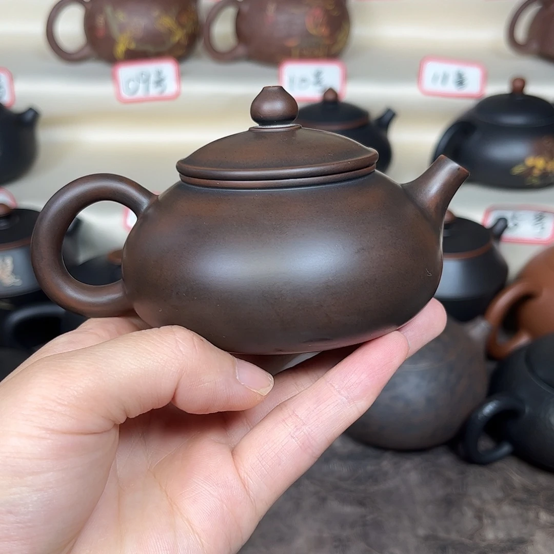 贺***呵140毫升微微瑕纯手工寒江壶