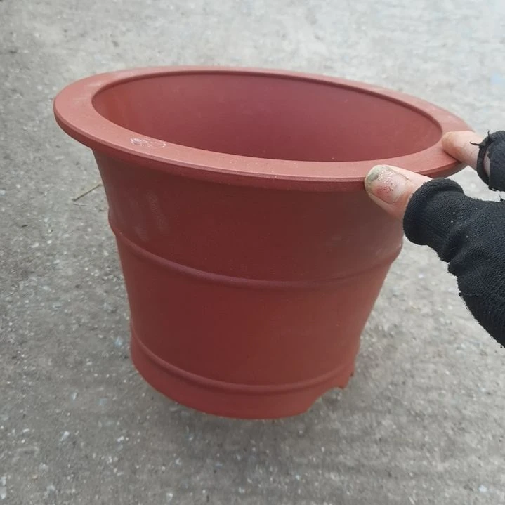 红陶阿*瑕疵一个盆