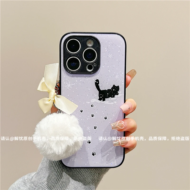 金属漆水凝壳适用苹果iPhone17/华为荣耀/OPPO/VIVO/小米手机壳潮