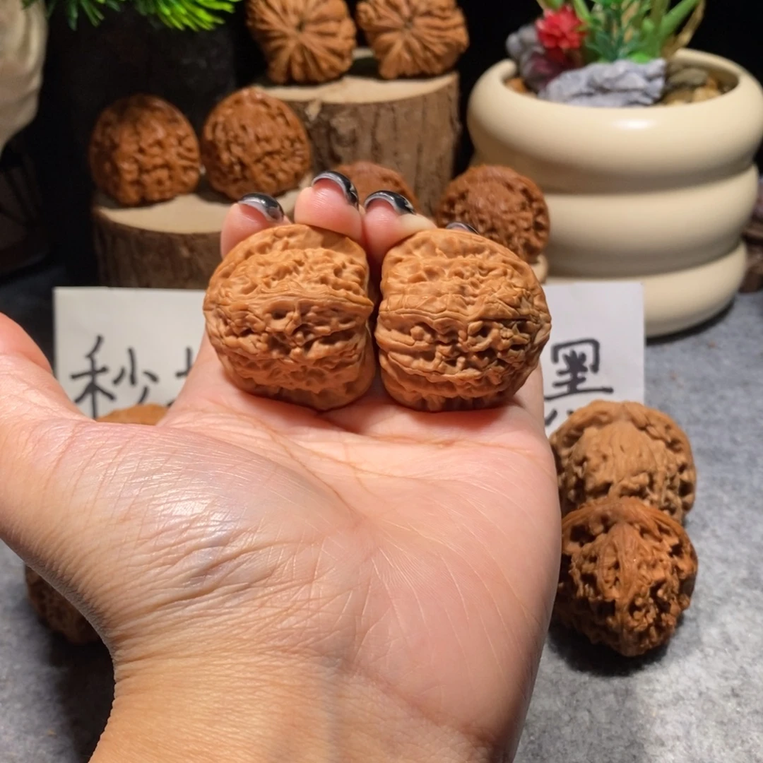 把件核桃全品38白狮子