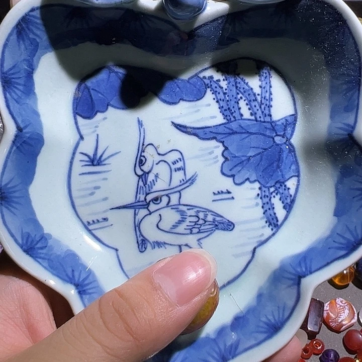 瓷，瓷盘，纯手工制作芳****」