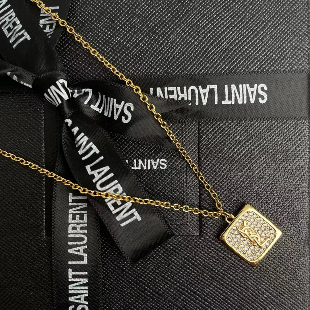 99新 YSL/圣罗兰 项链X08