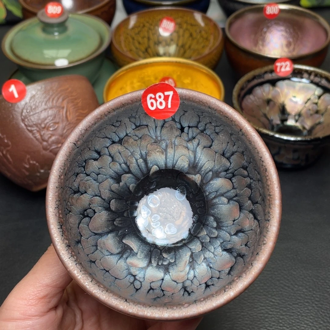 茶盏687 建窑建盏茶盏