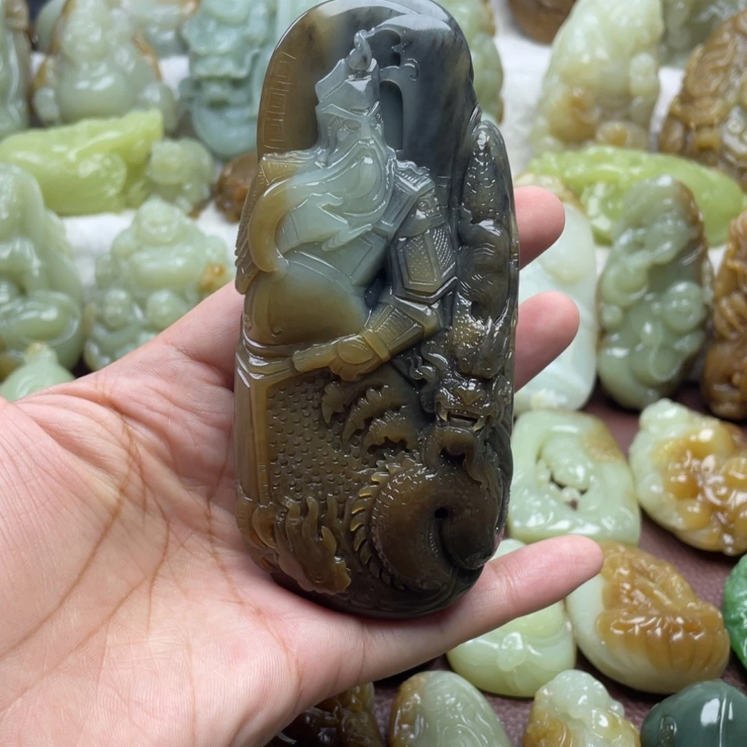 C***枫颈饰未镶嵌和田玉