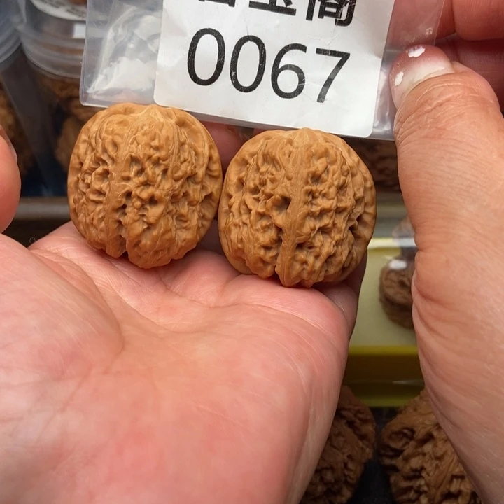 文玩核桃把件将军全品39