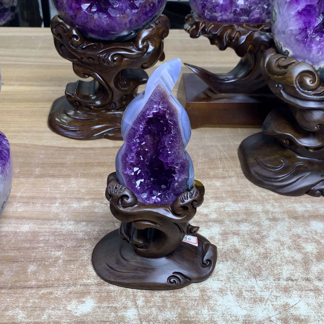 紫晶宝葫芦未镶嵌