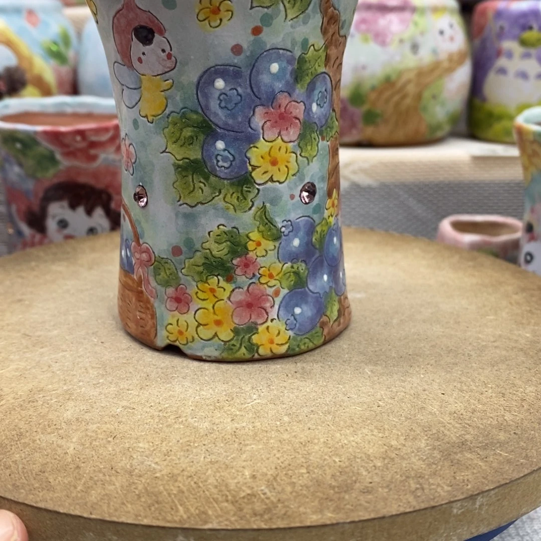 福利盆，默认微瑕，内口6.5高9
