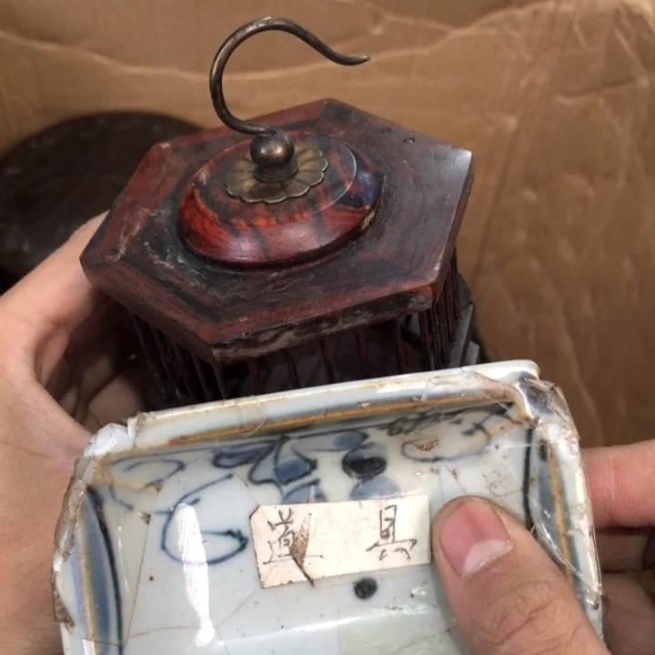 陶瓷孤品单件车里拍