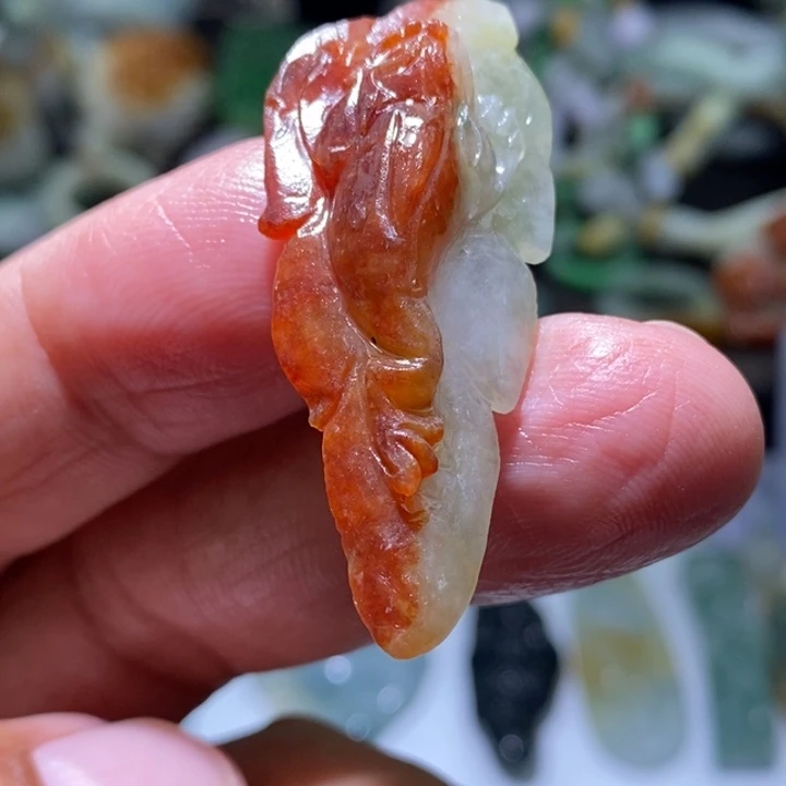 定制翡翠未镶嵌毛货
