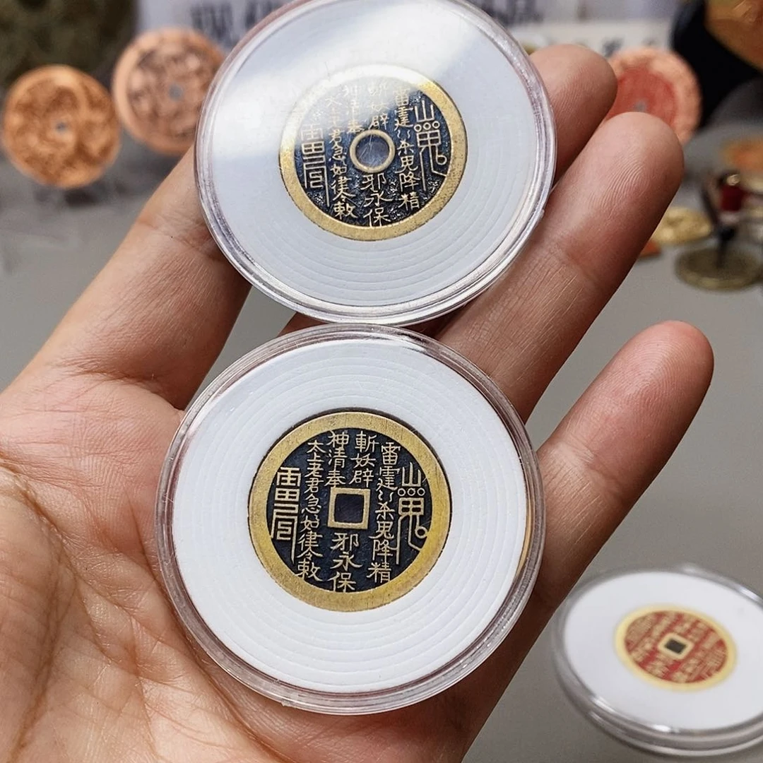 铜现代仿制工艺文创铜币