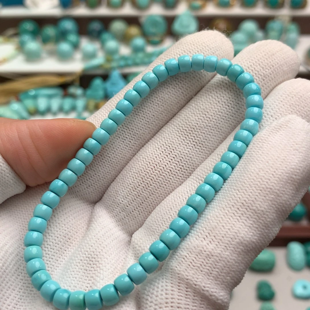 绿松石未镶嵌散珠