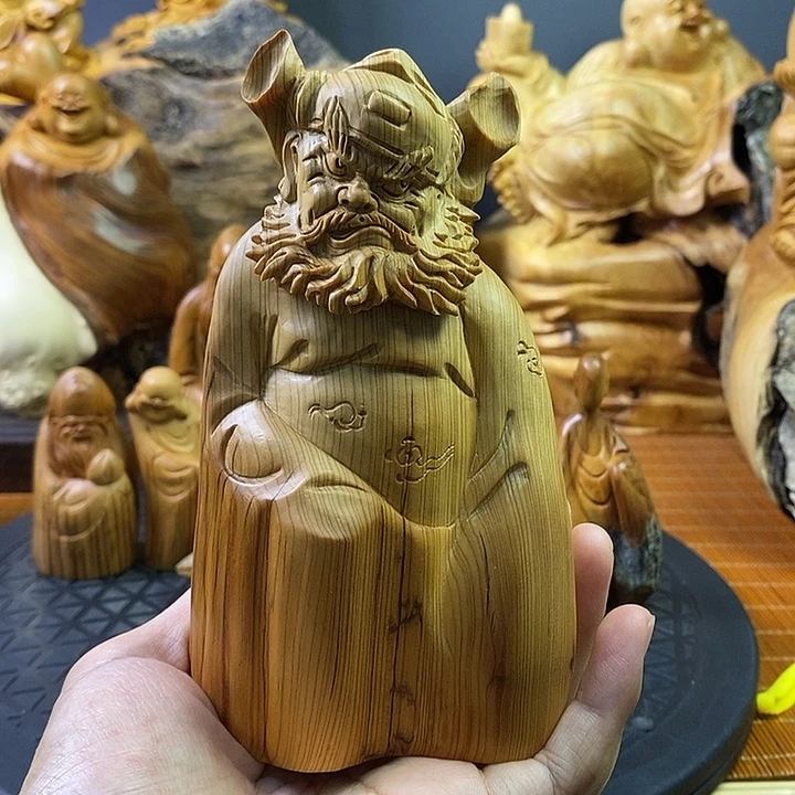 柏木崖柏摆件把玩件
