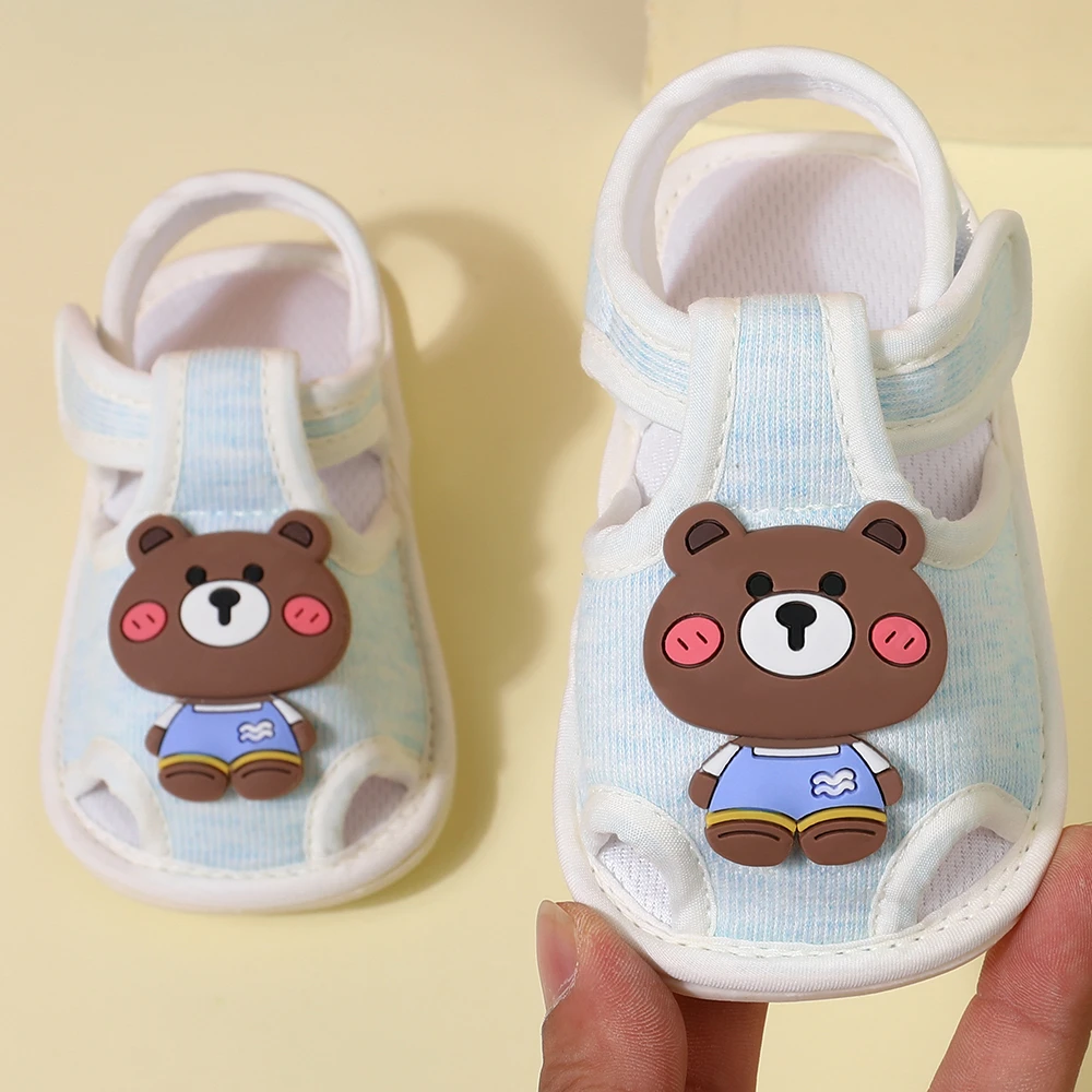婴幼儿凉鞋夏季0-1岁学步鞋男女宝宝鞋子6-9-15个月步前鞋软底