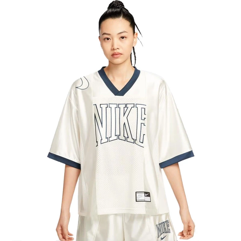 NIKE耐克女子AS W NSW STREET SS GX JRSY TOP短T恤HJ0281-133