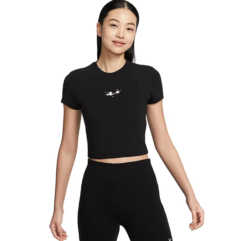 NIKE耐克 女子 舒适时尚潮流百搭运动休闲短袖T恤IF2007-010
