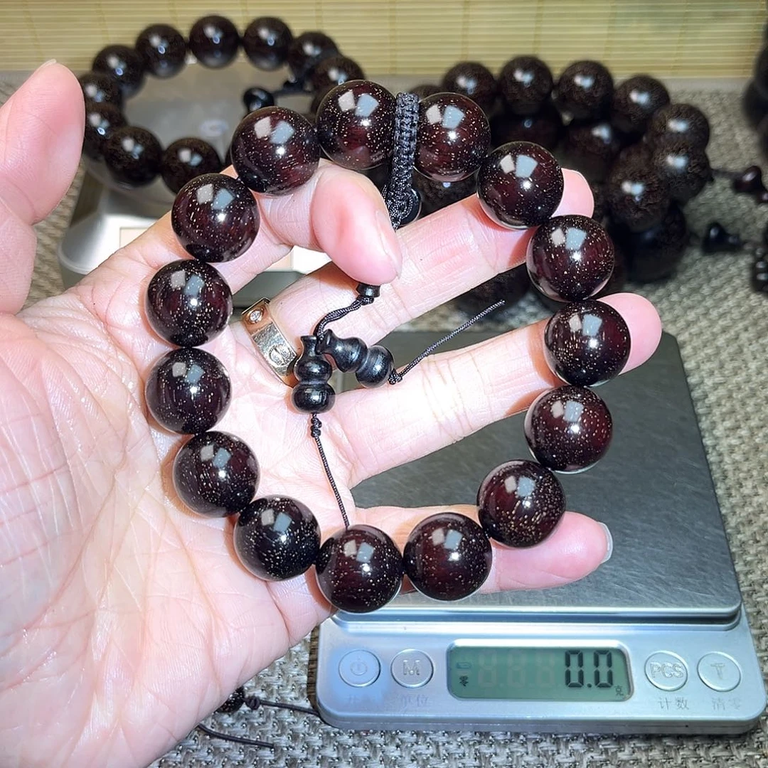 檀香紫檀（小叶紫檀）1.5 15颗 满星