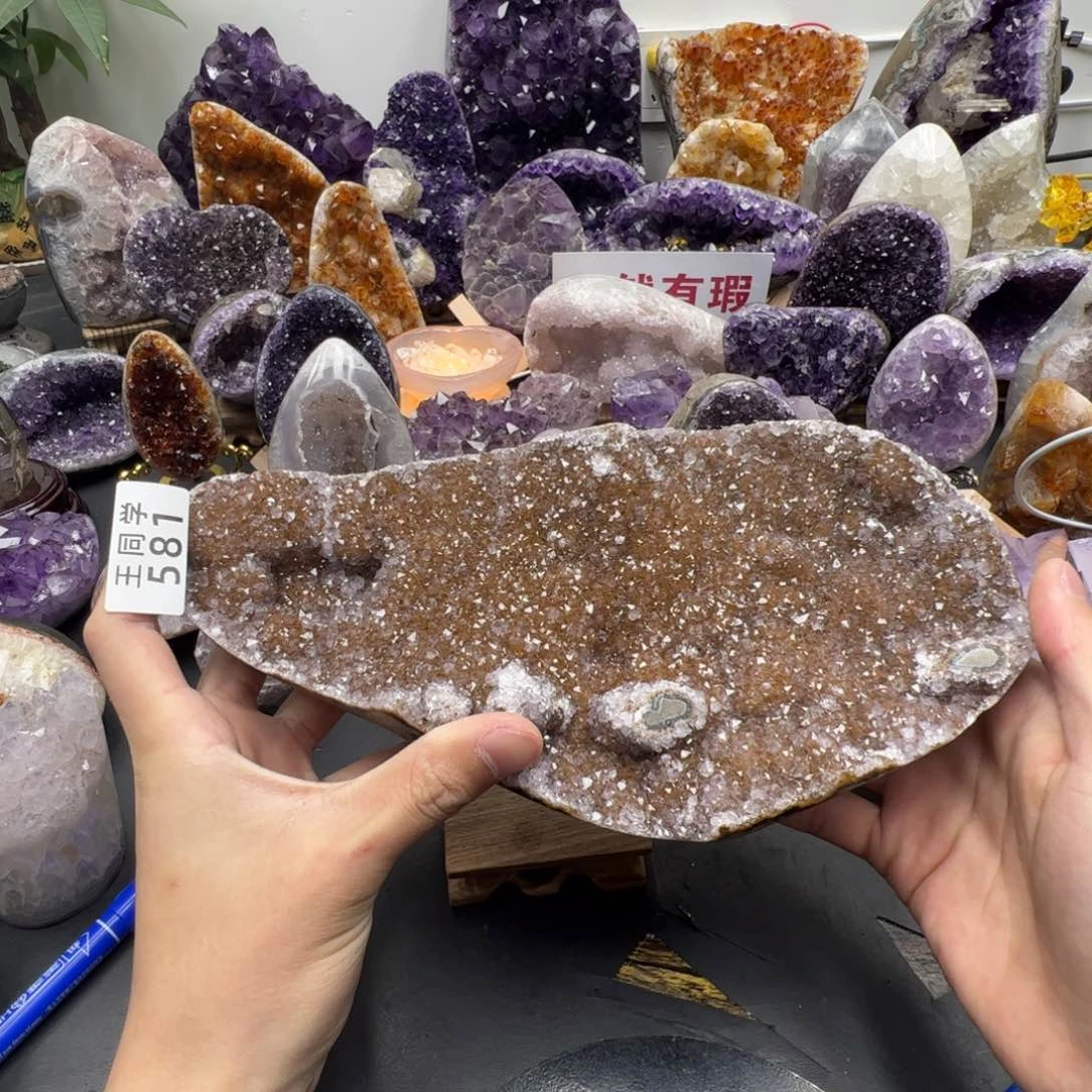 水晶摆件未镶嵌水晶幸**倍581