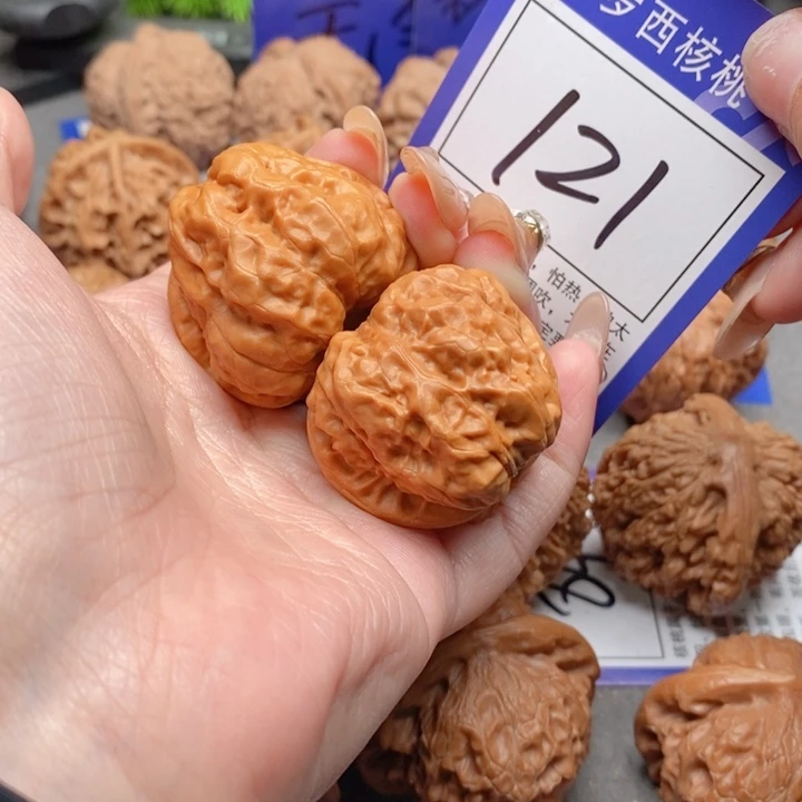 把件桃核37蛤蟆头121