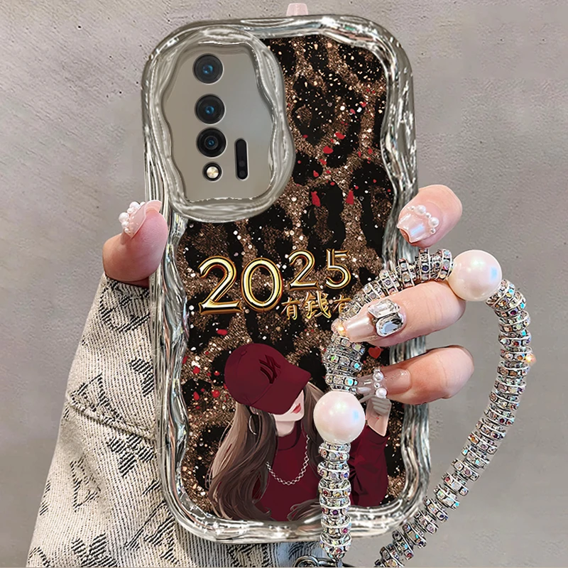 适用于【华为】Nova6【5G】高级感豹纹有钱有你新年女款手机壳