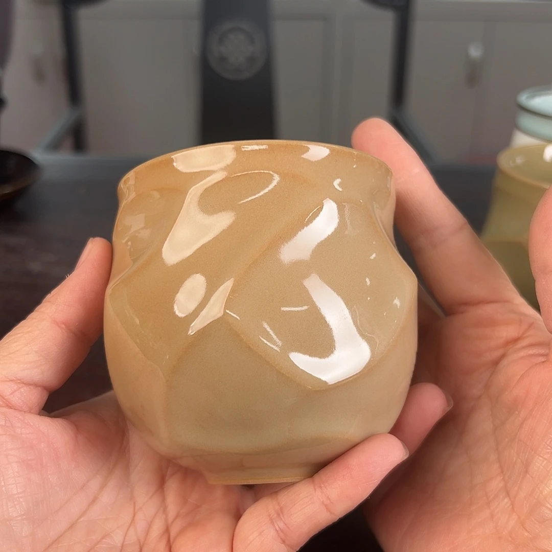 云间青瓷龙泉小米茶器