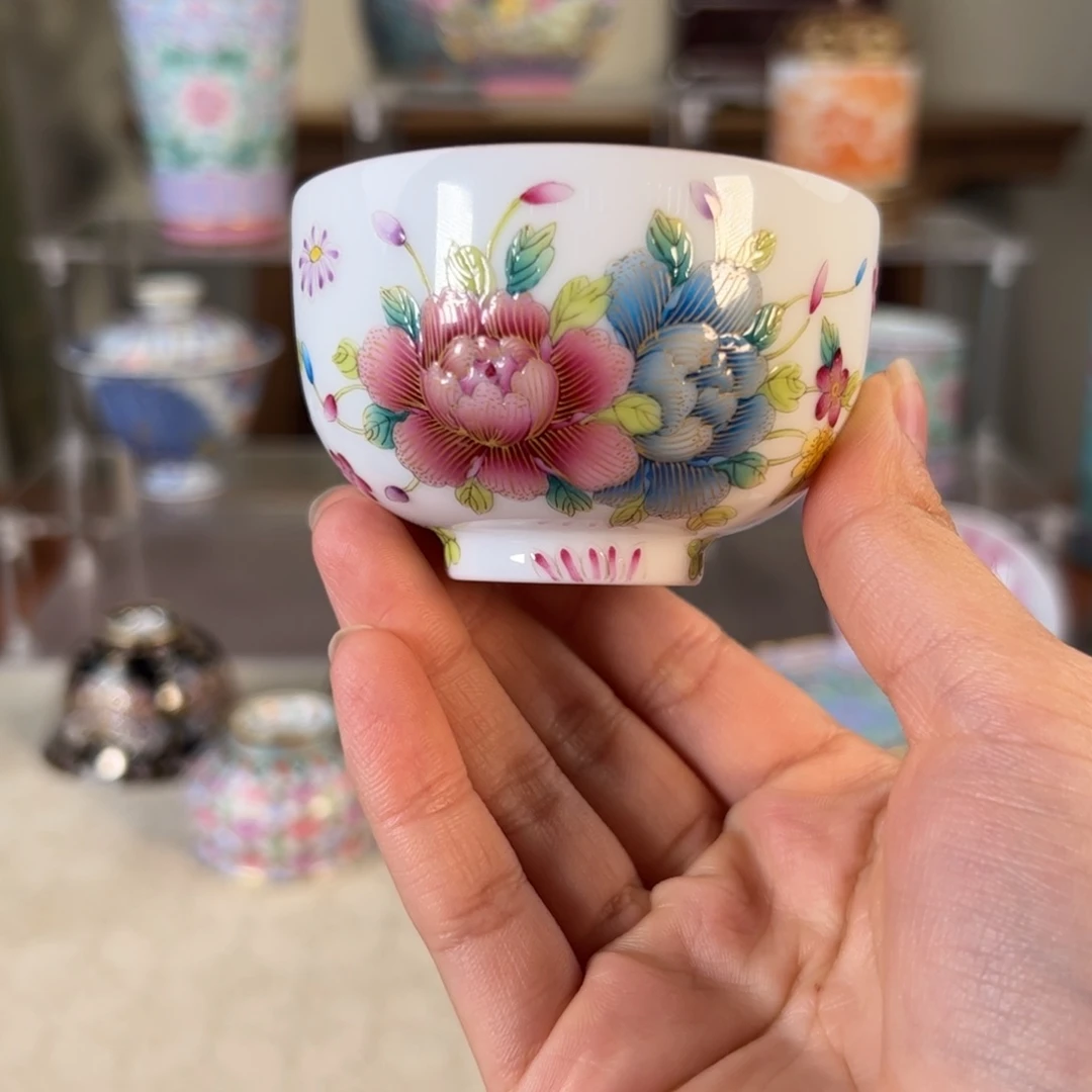 纯手工手绘 高端茶器